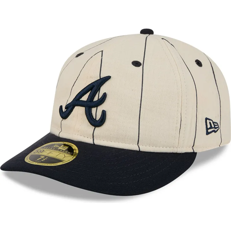 59fifty-retro-crown-linen-atlanta-braves-mlb-new-era 59fifty-retro-crown-linen-atlanta-braves-mlb-new-era
