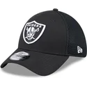 new-era-39thirty-evergreen-neo-las-vegas-raiders-nfl-black-fitted-trucker-hat