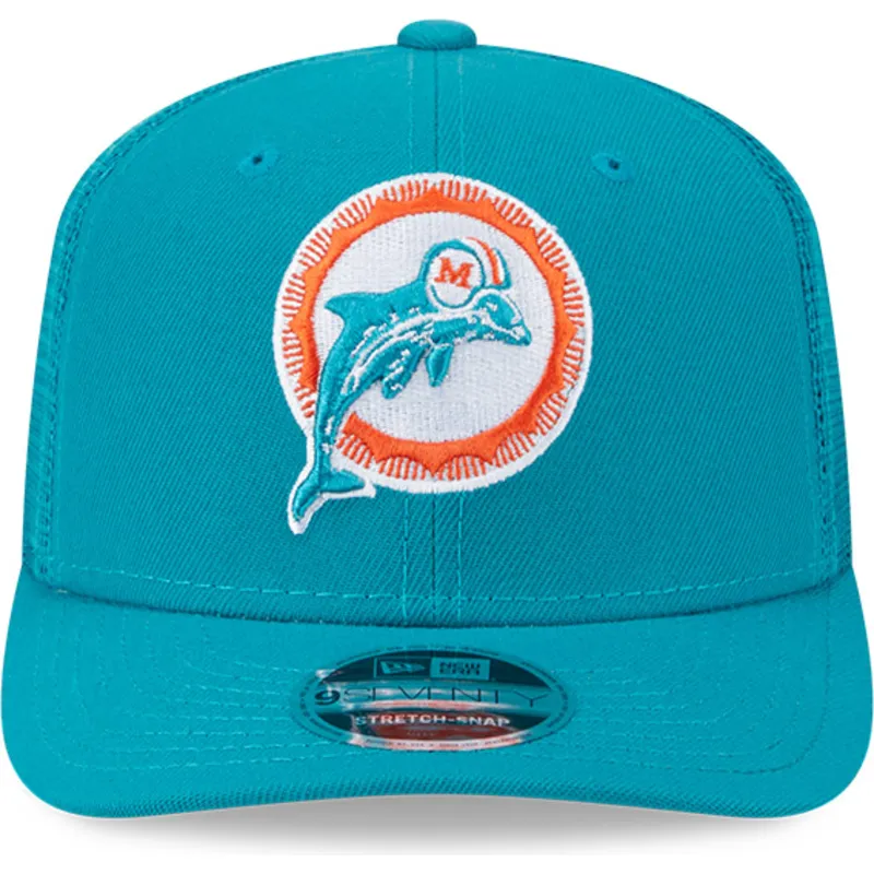 trucker-9seventy-stretch-snap-evergreen-helmet-miami-dolphins-nfl-new-era trucker-9seventy-stretch-snap-evergreen-helmet-miami-dolphins-nfl-new-era