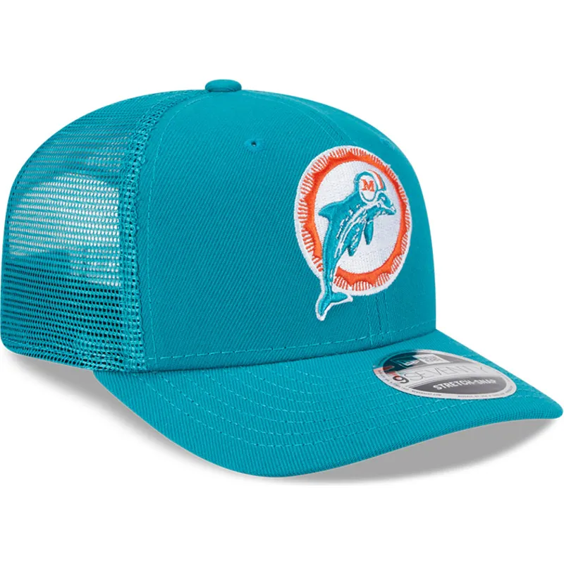 trucker-9seventy-stretch-snap-evergreen-helmet-miami-dolphins-nfl-new-era trucker-9seventy-stretch-snap-evergreen-helmet-miami-dolphins-nfl-new-era