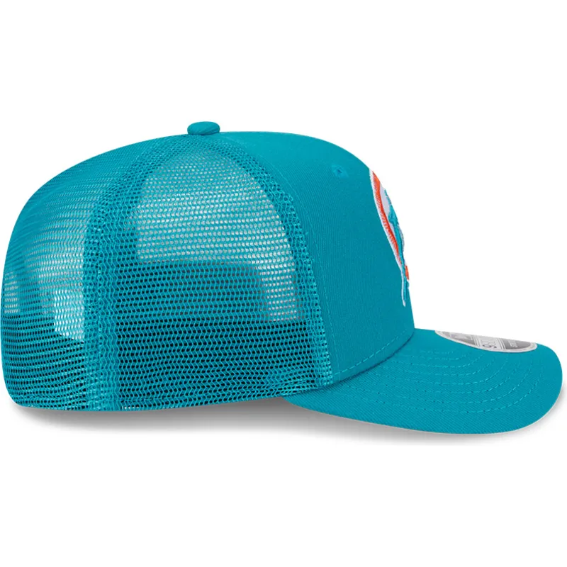 new-era-9seventy-stretch-snap-evergreen-helmet-miami-dolphins-nfl-blue-trucker-hat