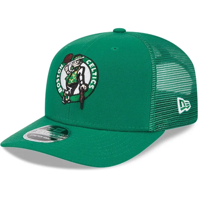 trucker-9seventy-stretch-snap-evergreen-boston-celtics-nba-new-era trucker-9seventy-stretch-snap-evergreen-boston-celtics-nba-new-era