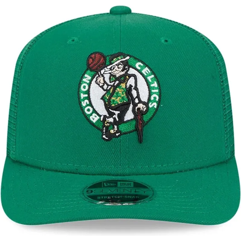 trucker-9seventy-stretch-snap-evergreen-boston-celtics-nba-new-era trucker-9seventy-stretch-snap-evergreen-boston-celtics-nba-new-era