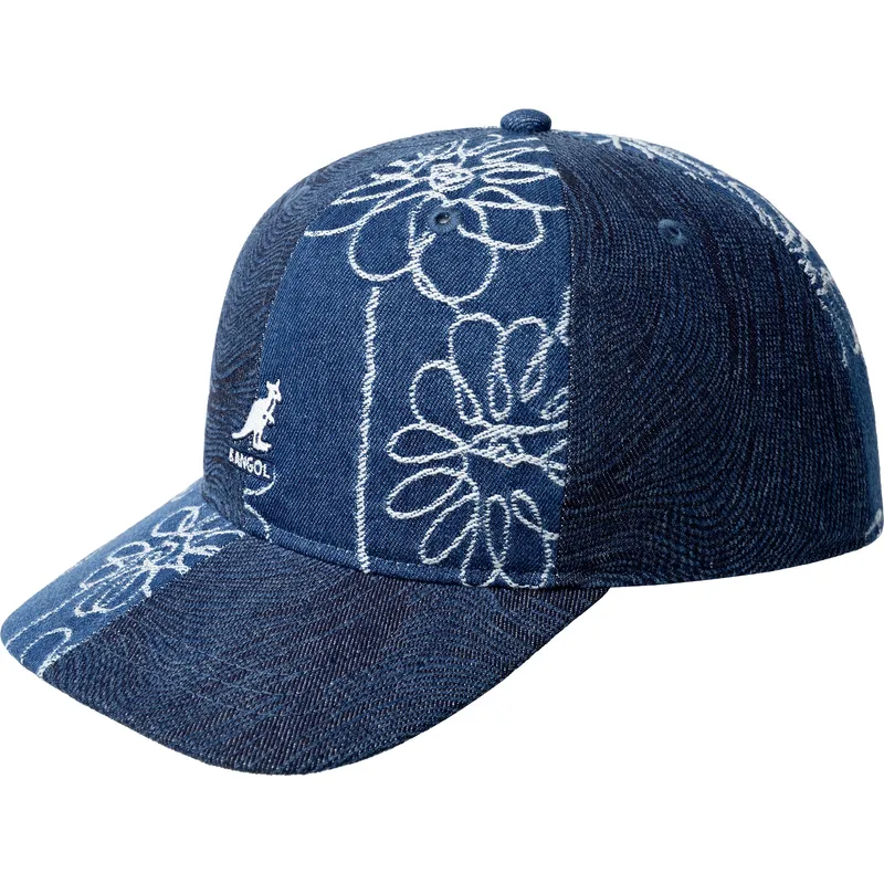 denim-mashup-medium-blue-floral-kangol denim-mashup-medium-blue-floral-kangol