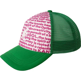 Καπέλα καμπύλη πράσινο snapback Fine Print από Kangol
