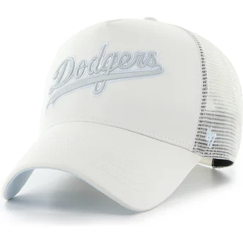 Καπέλα καμπύλη μπεζ snapback Offside DT Soft Glow Script από Los Angeles Dodgers MLB από 47 Brand