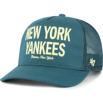 Καπέλα καμπύλη πράσινο snapback Hitch Contemporary από New York Yankees MLB από 47 Brand