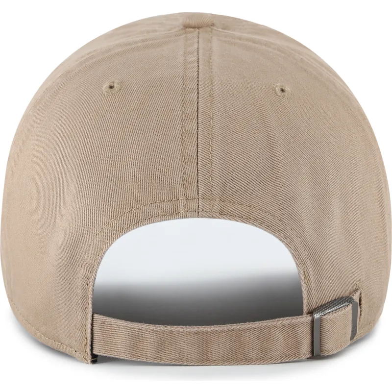 47-brand-curved-brim-clean-up-base-runner-new-york-yankees-mlb-brown-adjustable-cap