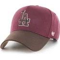 snapback-mvp-dt-sure-shot-two-tone-cotton-los-angeles-dodgers-mlb-47-brand