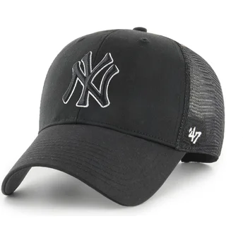 Καπέλα καμπύλη μαύρο snapback Outline MVP Branson από New York Yankees MLB από 47 Brand