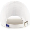 47-brand-curved-brim-blue-logo-clean-up-los-angeles-dodgers-mlb-white-adjustable-cap