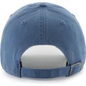 47-brand-curved-brim-clean-up-base-runner-new-york-yankees-mlb-blue-adjustable-cap