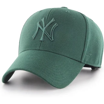 Καπέλα καμπύλη πράσινο snapback MVP από New York Yankees MLB από 47 Brand