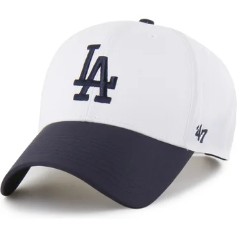 Καπέλα καμπύλη λευκό snapback MVP Brrr Two Tone από Los Angeles Dodgers MLB από 47 Brand