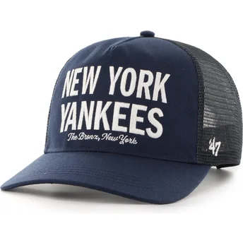 Καπέλα καμπύλη ναυτικό μπλε snapback Hitch Contemporary από New York Yankees MLB από 47 Brand