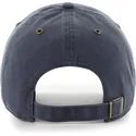 47-brand-curved-brim-clean-up-windham-suede-vintage-new-york-yankees-mlb-navy-blue-and-grey-adjustable-cap