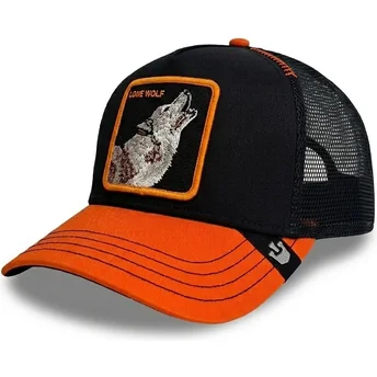 Καπέλα καμπύλη μαύρο snapback Solo Wolf Fab Farm The Farm Goorin Bros.