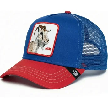 Καπέλα καμπύλη μπλε snapback Him Goat Fab Farm The Farm Goorin Bros.