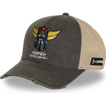 Καπέλα καμπύλη γκρι snapback GOL7 GOLB Grendizer Robot Grendizer από Capslab
