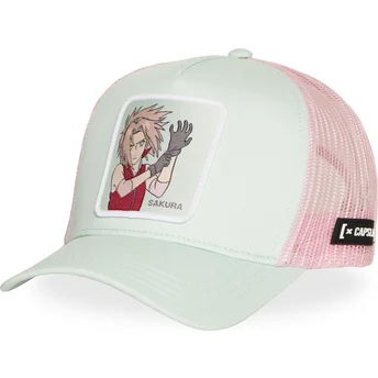 Καπέλα καμπύλη πράσινο snapback rosa NS6 SAKB Σάκουρα Χαρούνο Naruto από Capslab