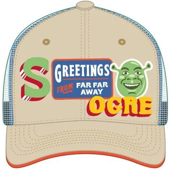 Καπέλα καμπύλη μπεζ snapback SHR1 CPSPATCB Σρεκ Shrek από Capslab