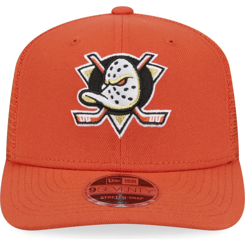 new-era-9seventy-stretch-snap-evergreen-anaheim-ducks-nhl-orange-trucker-hat
