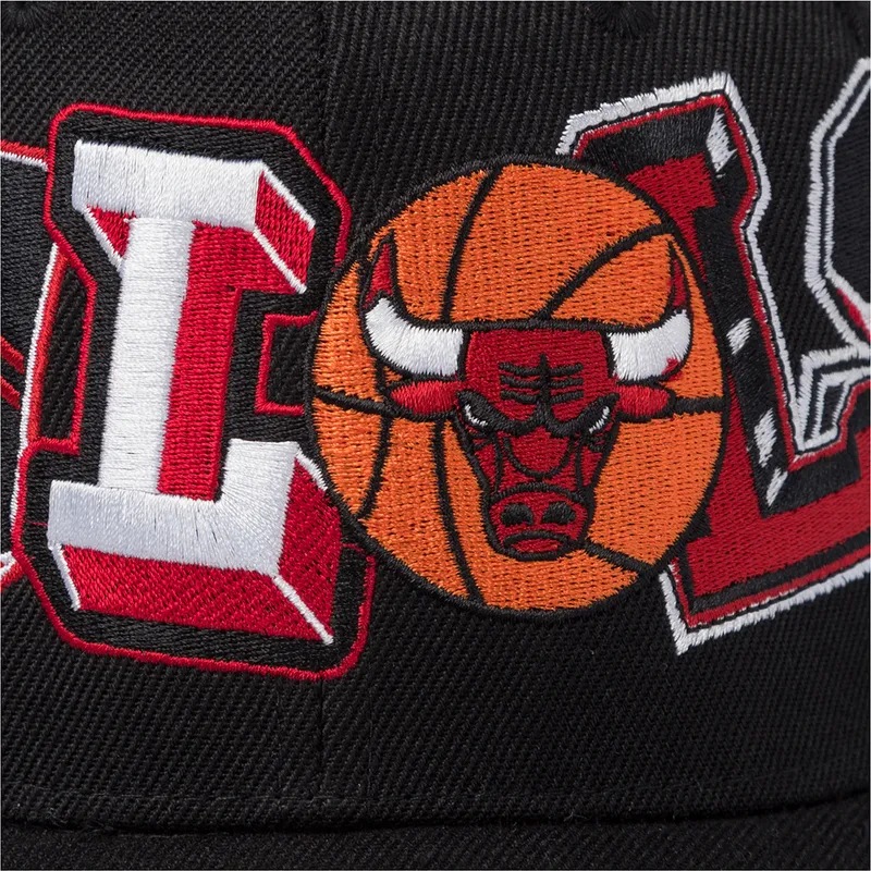 mitchell-ness-curved-brim-hyper-type-pro-chicago-bulls-nba-black-snapback-cap