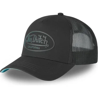 Καπέλα καμπύλη μαύρο snapback LOG19 από Von Dutch