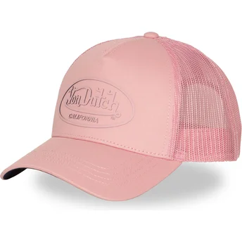 Καπέλα καμπύλη ροζ snapback LOG20 από Von Dutch