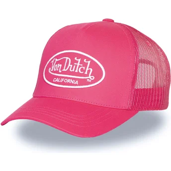 Καπέλα καμπύλη ροζ snapback LOF B46 από Von Dutch