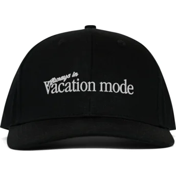 Καπέλα καμπύλη μαύρο snapback Vacation Mode από Pica Pica