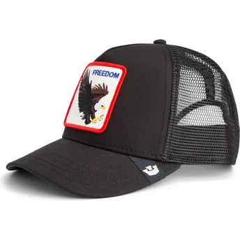 Καπέλα καμπύλη μαύρο snapback Freedom The Farm Goorin Bros.