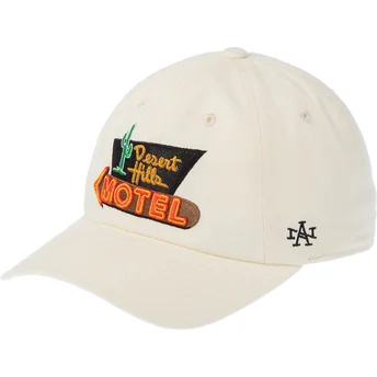 Καπέλα καμπύλη μπεζ ρυθμιζόμενη ταινία Desert Hill Motel Ballpark από American Needle