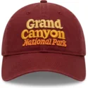 american-needle-curved-brim-ballpark-grand-canyon-national-park-red-adjustable-cap