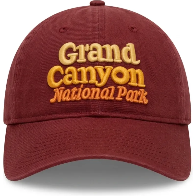 american-needle-curved-brim-ballpark-grand-canyon-national-park-red-adjustable-cap
