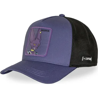 Capslab Beerus DBS8 BEEB Dragon Ball Purple Trucker Hat