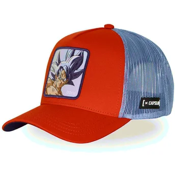 Καπέλα καμπύλη πορτοκαλί snapback Ultra Instinct DBS8 ULTB Son Goku Dragon Ball από Capslab
