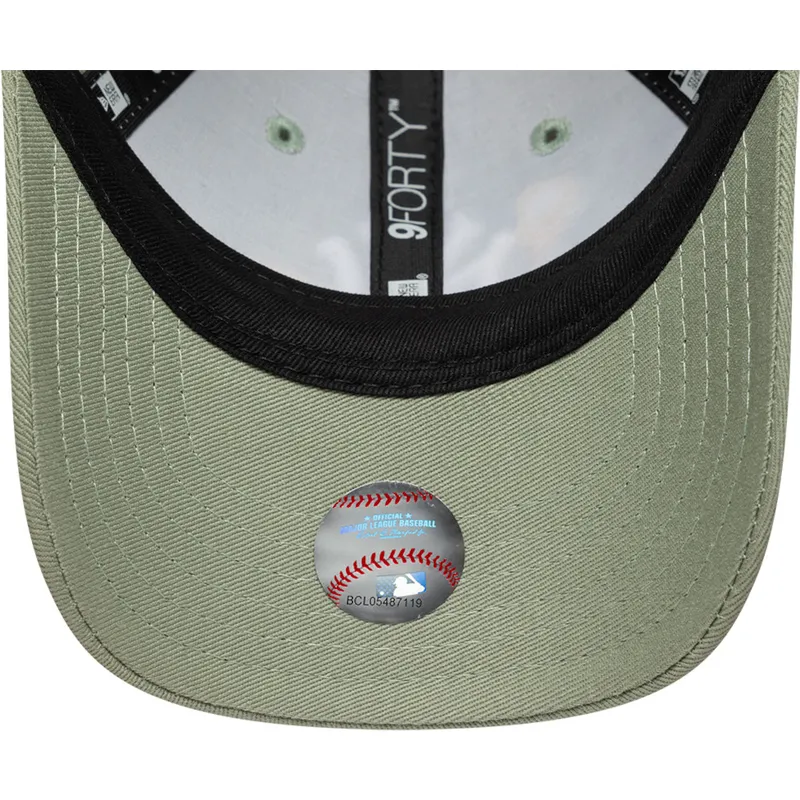 new-era-curved-brim-youth-9forty-summer-icon-new-york-yankees-mlb-green-adjustable-cap