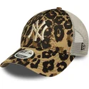 new-era-women-9forty-m-crown-a-frame-leopard-new-york-yankees-mlb-leopard-trucker-hat