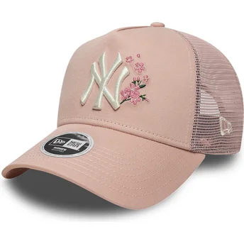 Καπέλα καμπύλη ροζ snapback 9FORTY A Frame Floral από New...