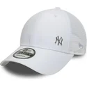new-era-9forty-flawless-new-york-yankees-mlb-white-adjustable-trucker-hat