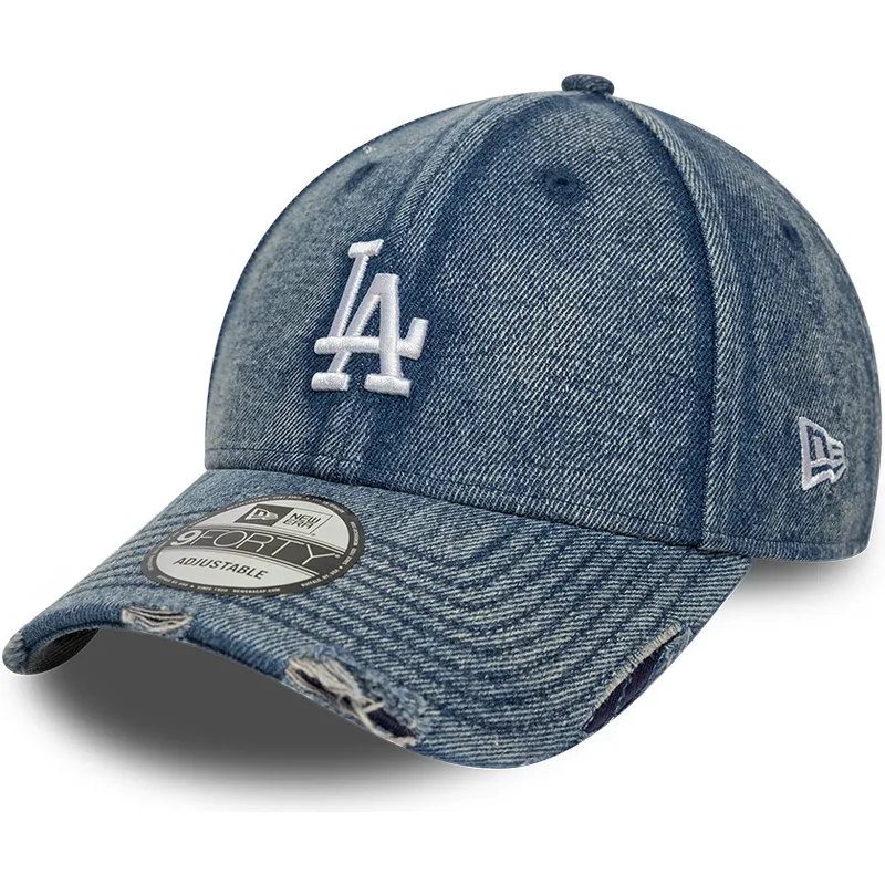 9forty-acid-wash-denim-los-angeles-dodgers-mlb-new-era
