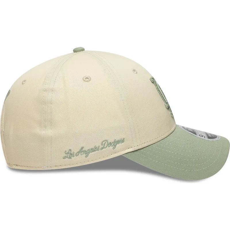 snapback-9forty-m-crown-side-script-los-angeles-dodgers-mlb-new-era