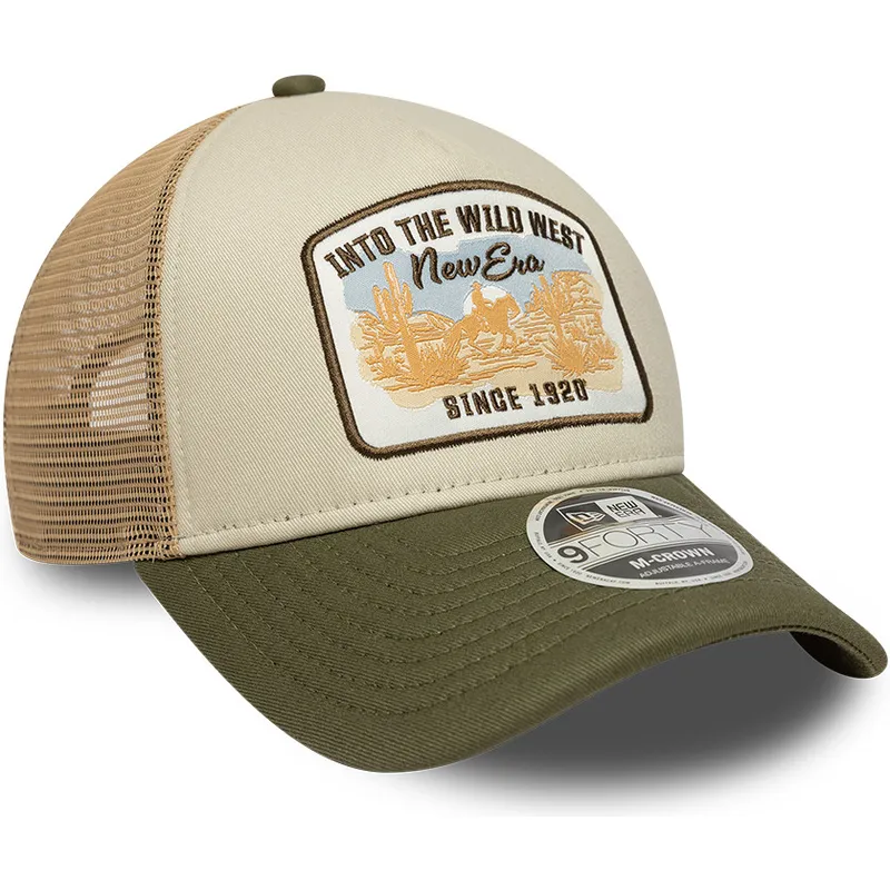 trucker-9forty-m-crown-a-frame-new-era trucker-9forty-m-crown-a-frame-new-era