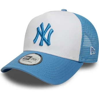 Καπέλα καμπύλη μπλε snapback A Frame League Essential από New York Yankees MLB από New Era