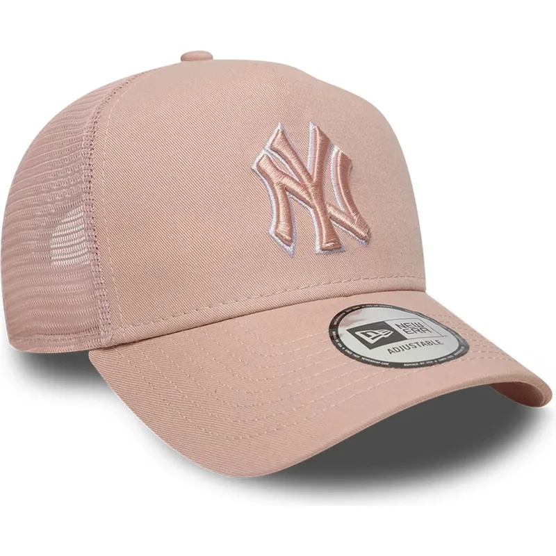 trucker-logo-a-frame-outline-new-york-yankees-mlb-new-era trucker-logo-a-frame-outline-new-york-yankees-mlb-new-era