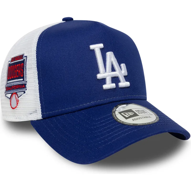 trucker-a-frame-side-patch-los-angeles-dodgers-mlb-new-era