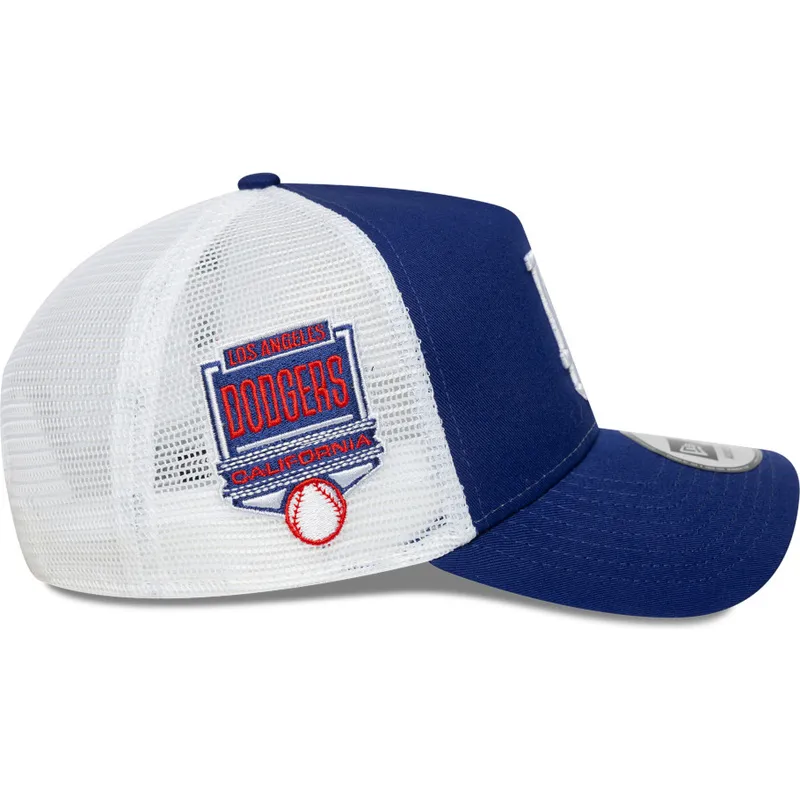 trucker-a-frame-side-patch-los-angeles-dodgers-mlb-new-era
