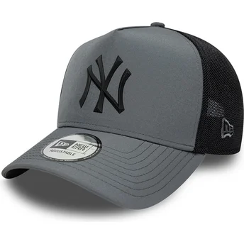 Καπέλα καμπύλη γκρι snapback A Frame Sport από New York Yankees MLB από New Era