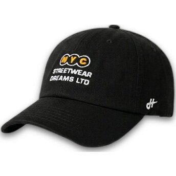 Καπέλα καμπύλη μαύρο ρυθμιζόμενη ταινία NY Dreams Just Kids The 90s από Homenage